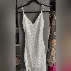 White homecoming dress